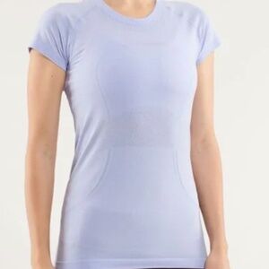 Lululemon Swiftly Tech Short Sleeve in Lavender Dusk